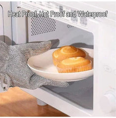 Bamboo Fiber Wire Dishwashing Gloves