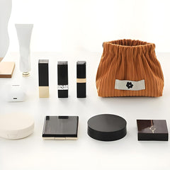 Elastic Corduroy Storage Bag