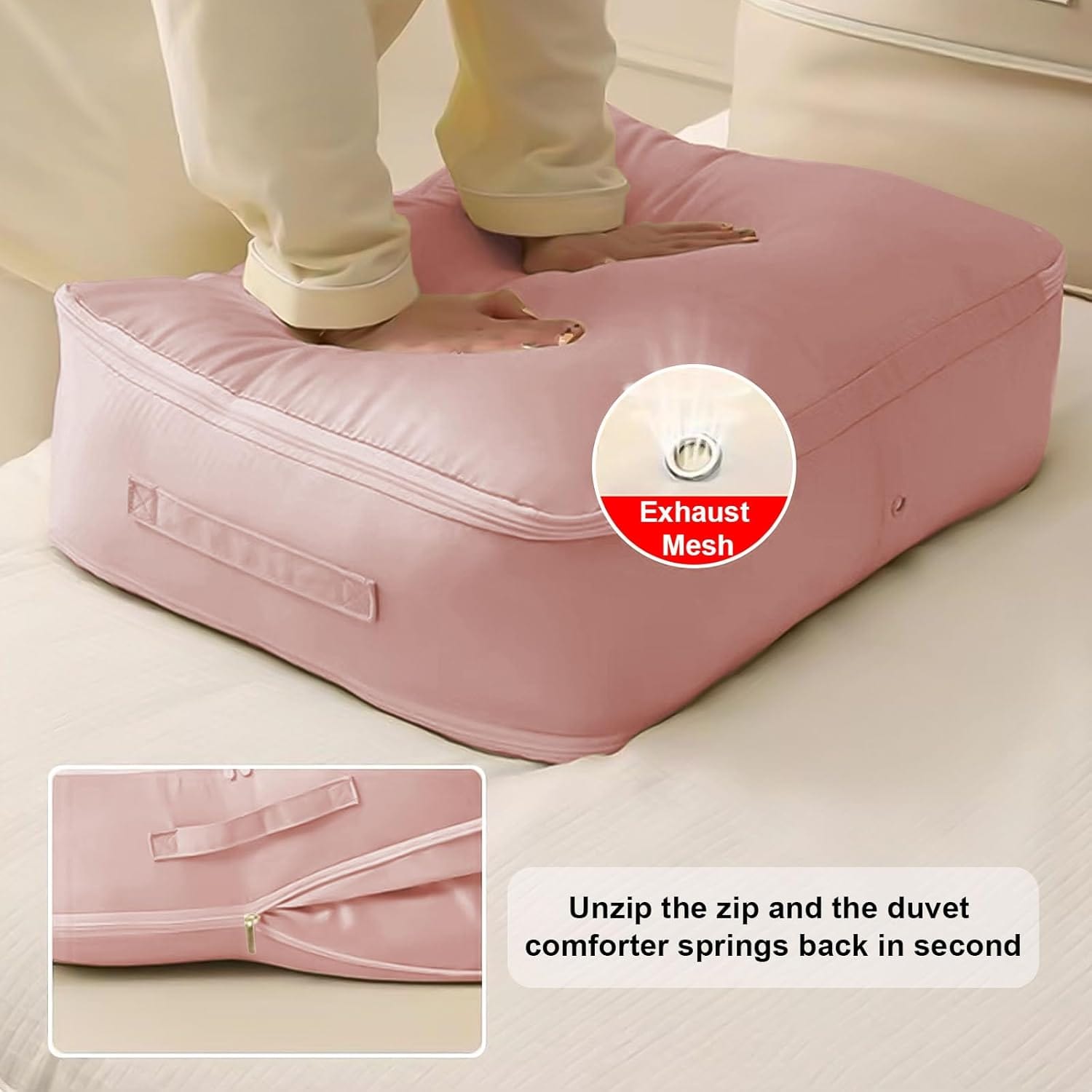 SqueezePro™ Ultra Space Saving Self Compression Organizer